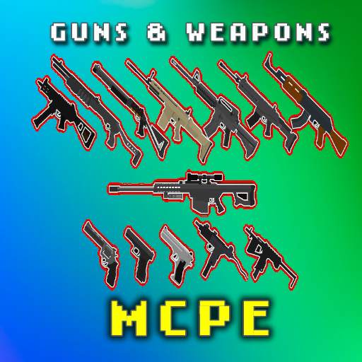 🔫 MCPE 3D Guns & Weapon Mod 1.3