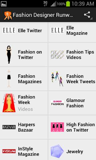 Fashion Designer Runway News screenshot 1