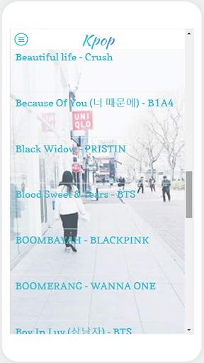 Korean Song KPop screenshot 3