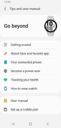 Galaxy Wearable (Samsung Gear) screenshot 4