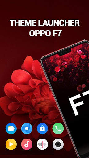 Launcher theme For OPPO F7 screenshot 1