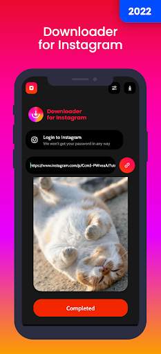 Downloader for Instagram screenshot 1
