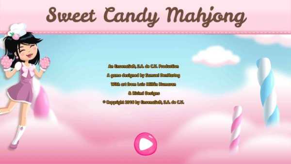 Sweet Candy Mahjong screenshot 1