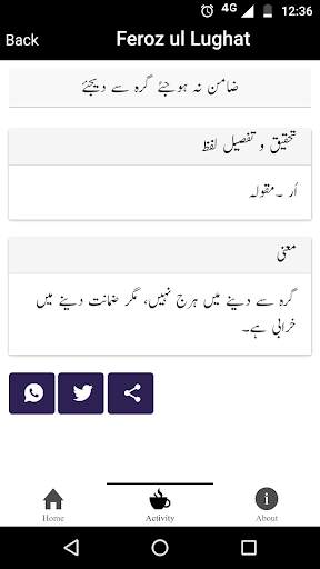 Feroz ul Lughat screenshot 6