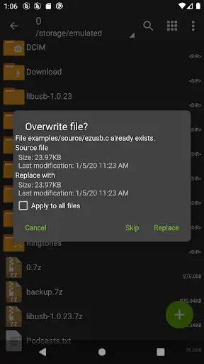 ZArchiver screenshot 5