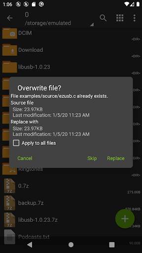 ZArchiver screenshot 5