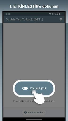 Çift Dokunarak Ekranı Kilitle screenshot 2