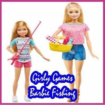 Barbie Fishing Games for Girls in the Island screenshot 3