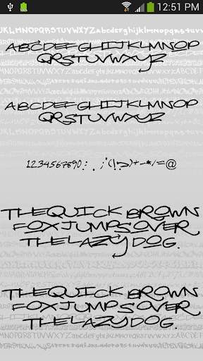 Graffiti Fonts Message Maker screenshot 5