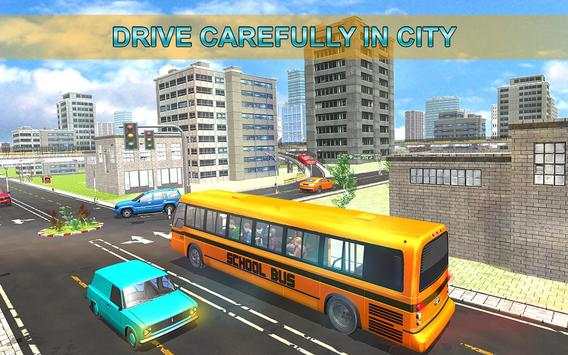 Modern City School Coach Bus Driving Simulator 17 screenshot 7