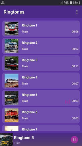 Train - RINGTONES and WALLPAPERS screenshot 5