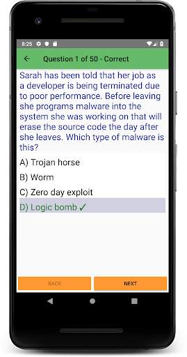CISSP Practice Questions 😎✔ screenshot 4