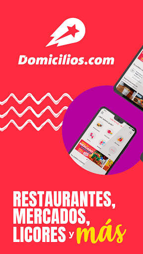 Domicilios.com - Delivery App 1 تصوير الشاشة