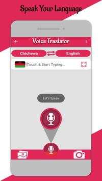 Chichewa Voice & Camera  Translator screenshot 3