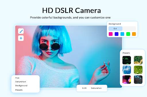 HD Camera : 4K Ultra HD Camera Blur Effect screenshot 5