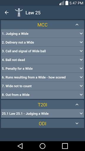 Laws Of Cricket screenshot 4