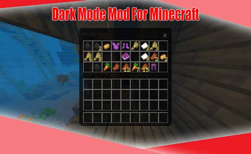 Dark Mode Mod For Minecraft screenshot 3