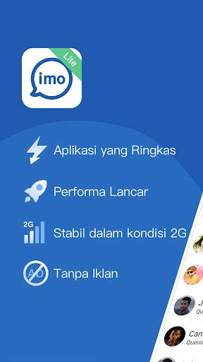 imo Lite -video calls and chat screenshot 1