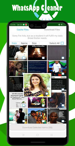 App Cleaner for WhatsApp Files screenshot 4