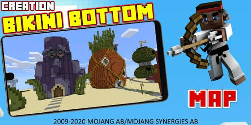 Bikini Bottom City Map [Mobs Mod] screenshot 1