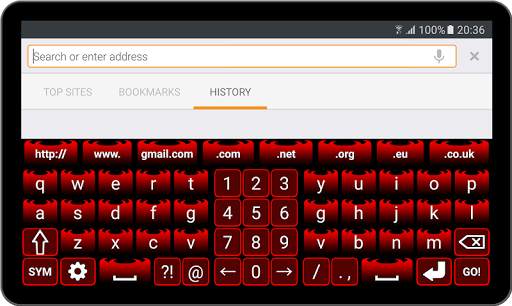 Evil Red Keyboard स्क्रीनशॉट 5