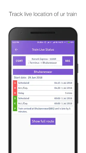 Indian Railway Enquiry : Where is my Train screenshot 2