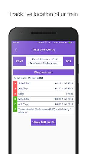 Indian Railway Enquiry : Where is my Train screenshot 2