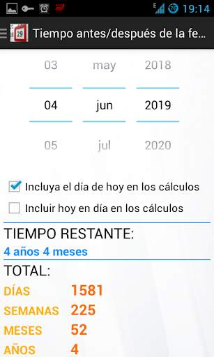 Fechas Calculator screenshot 3