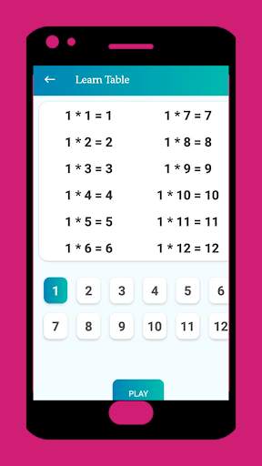 Multiplication Tables - Maths Game for Fun скриншот 5