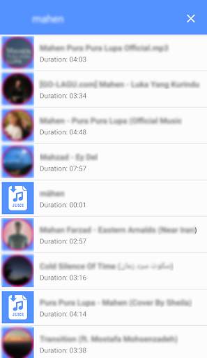 Free Juice MP3 Player screenshot 2