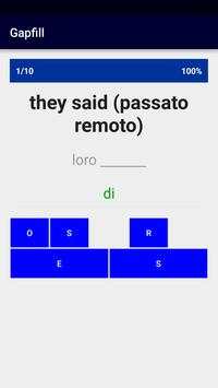 Italian Verb Blitz screenshot 4