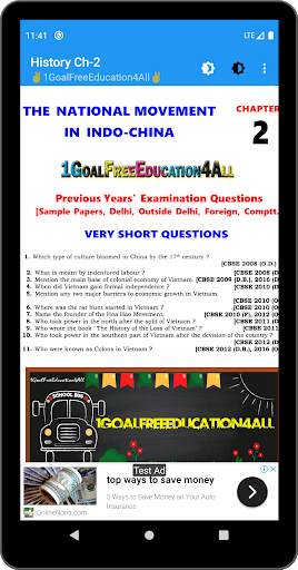 10th class social science important Q & A screenshot 7