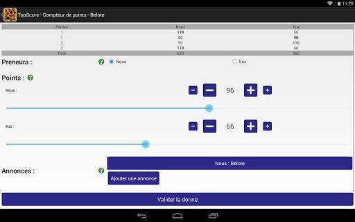 TopScore - Compteur de points screenshot 18