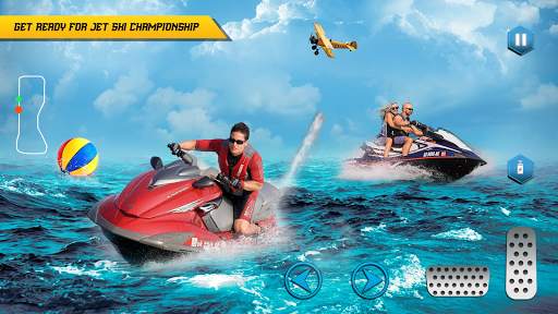 Jet Ski Water Boat Racing 3D Free screenshot 2