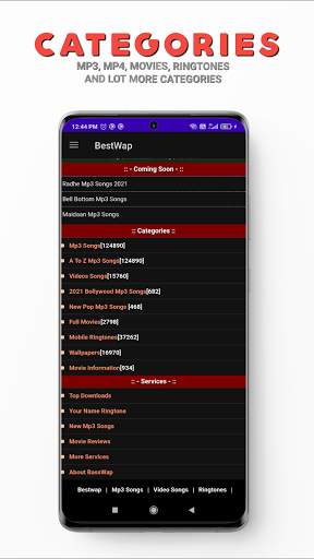 BestWap : Songs, Movies & More screenshot 3