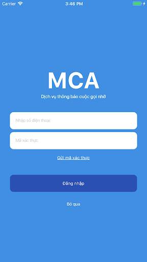 MCA screenshot 1