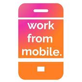 Work from Mobile and Earn Money icon