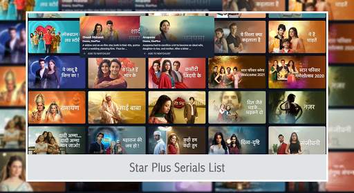 Star Plus TV Channel Free, Star Plus Serial Guide screenshot 1