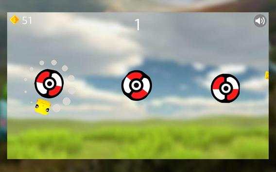 Jumping Pokemon game screenshot 3