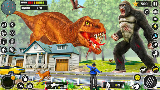 Wild Gorilla Game: Smash City screenshot 3