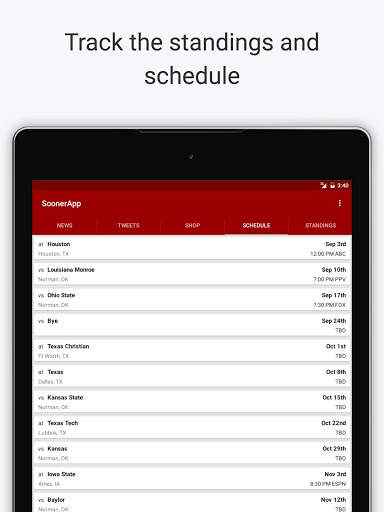 SoonerApp OU Football News screenshot 14