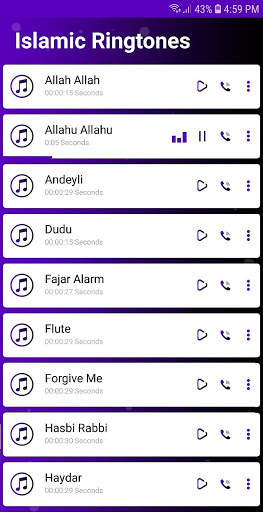 Islamic Ringtones screenshot 5