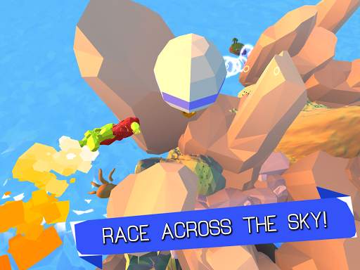 Wingsuit Kings - Skydiving multiplayer flying game скриншот 13