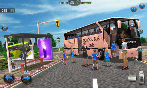 Offroad School Bus Drive Game screenshot 2