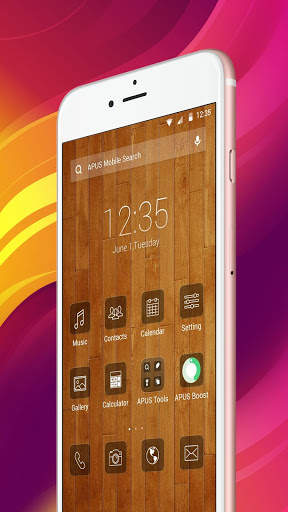 Minimalist-APUS Launcher theme screenshot 1
