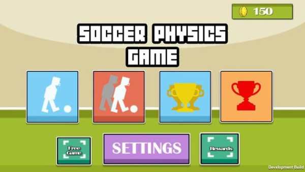 Soccer Physics -  Soccer Funny 2 Player Games 2018 screenshot 2