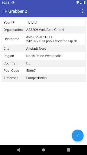 IP Grabber 2 screenshot 1