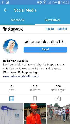 Radio Maria Lesotho 6 تصوير الشاشة