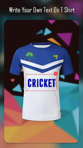 Jersey Design Maker : Cricket  screenshot 8