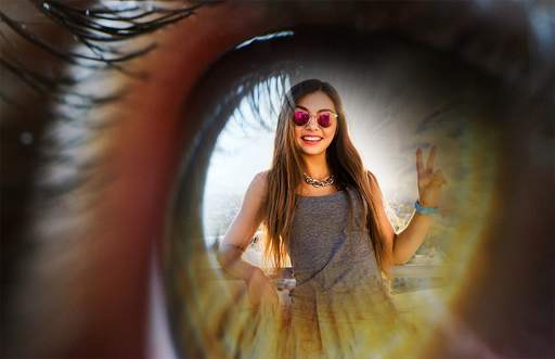 Eye Photo Frames - eyes photo lens effect editor 4 تصوير الشاشة